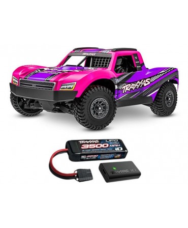 MINI SLASH 1/16 4WD 2,4Ghz RTR BRUSHLESS BL-2S TRAXXAS USB-C 108164-1-PINK