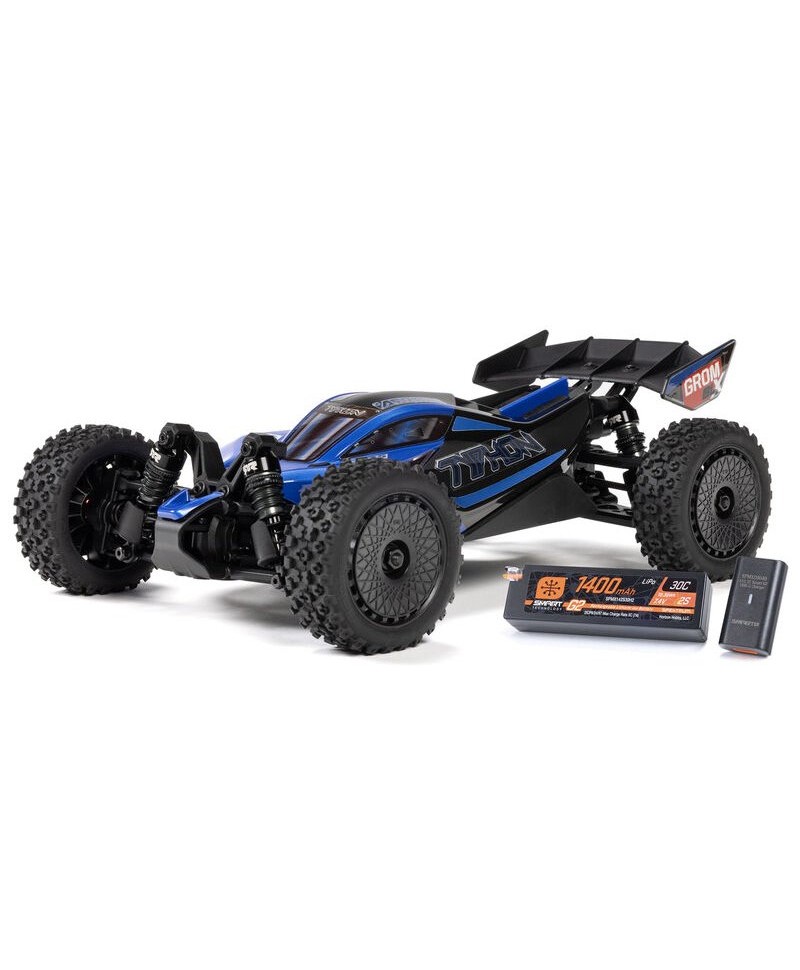 ARRMA TYPHON GROM 223S DSC 4X4 3S BLX 1/16 4WD BLEU ARA2306ST2 ARRMA TYPHON GROM 223S DSC 4X4 3S BLX 1/16 4WD BLEU ARA2306ST2