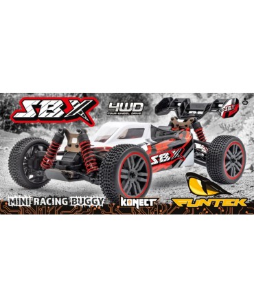 FUNTEK Buggy SBX ROUGE 1/12 XL RTR FTK-BUG-SPORT-RD