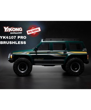 CRAWLER YIKONG 4107 PATROL VERT 1/10 4WD 2,4Ghz RTR BRUSHLESS YK4107A