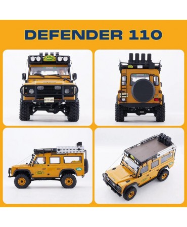 LAND ROVER DEFENDER 110 FCX10 SCALER FMS 1/10 4WD 2,4Ghz RTR FMS11045RS-YL-SP