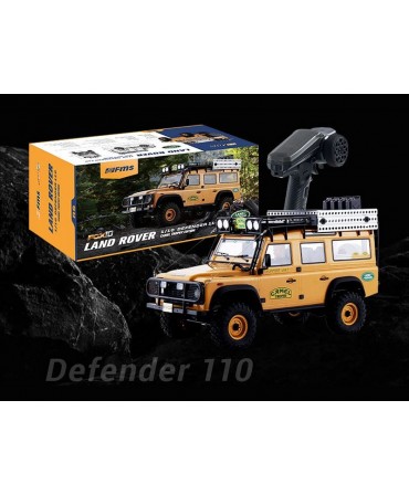 LAND ROVER DEFENDER 110 FCX10 SCALER FMS 1/10 4WD 2,4Ghz RTR FMS11045RS-YL-SP