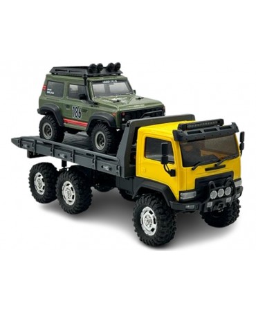 CRAWLER HB HOBBY PLUS 1/18 TOW TRUCK ARKTOS 6X6 2,4Ghz RTR JAUNE HBP1810430