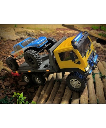CRAWLER HB HOBBY PLUS 1/18 TOW TRUCK ARKTOS 6X6 2,4Ghz RTR JAUNE HBP1810430
