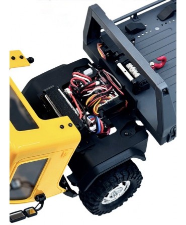 CRAWLER HB HOBBY PLUS 1/18 TOW TRUCK ARKTOS 6X6 2,4Ghz RTR JAUNE HBP1810430