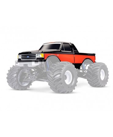 Carrosserie X-MAXX MT & X-MAXX FORD F-150 NOIRE peinte et décorée 7691-BLK