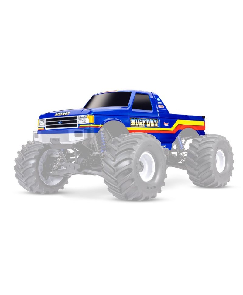 Carrosserie X-MAXX MT & X-MAXX BIGFOOT N8 peinte et décorée 7691-BLUE
