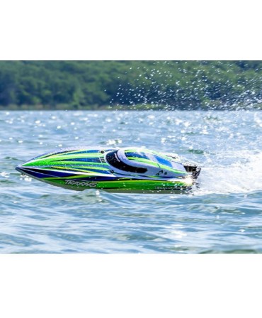 DISRUPTOR OFFSHORE REDRESSEMENT AUTOMATIQUE TQ TRAXXAS 106064-4-GRN