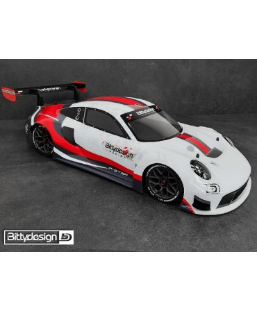 Carrosserie Bittydesign pré-peinte et pré-découpée 1/7 P-GT3R ARRMA empattement 406 mm BDAR7-PG3TR-PP