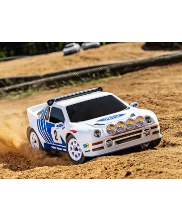 MINI RALLY FORD RS2000 1/16 4WD 2,4Ghz RTR VXL 3S TRAXXAS USB-C 108046-1