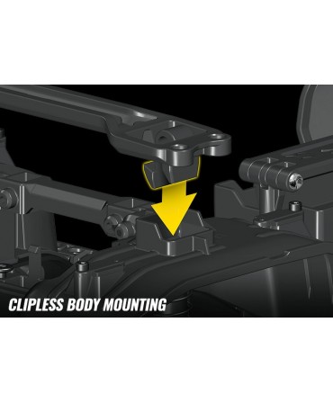 TRX-4 NISSAN PATHFINDER CLIPLESS 1/10 4WD WIRELESS ID TRAXXAS 110056-4-RED