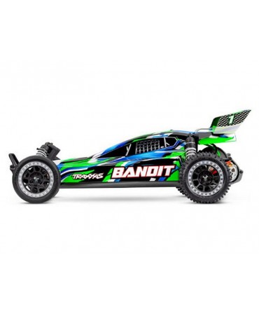 BANDIT 1/10 2WD 2,4Ghz RTR BRUSHED HD TRAXXAS USB-C 24054-8-GRN