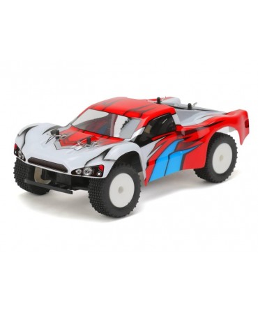 VEKO Mini SC Short course ROUGE 1/24 RTR avec gyroscope VK0002-RD