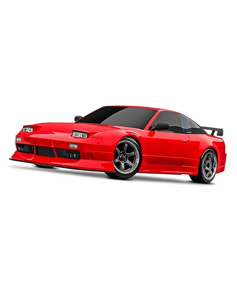 TRAXXAS NISSAN 240SX 4-TEC DRIFT 1/10 4WD 2,4Ghz RTR BRUSHED 105247-4-RED