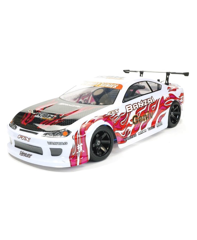 FTX BANZAI STREET/DRIFT NITRO BLANCHE 1/10 4WD 2,4Ghz RTR FTX5534W