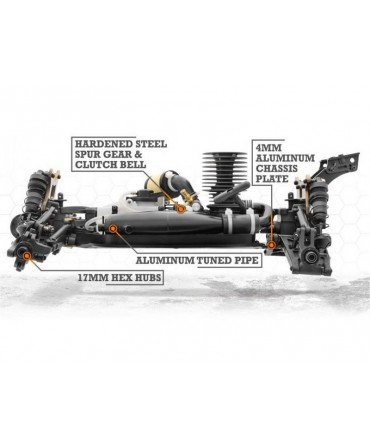 HPI Racing VORZA BUGGY NITRO 3,5 cm3 1/8 4WD 2,4Ghz RTR 160177