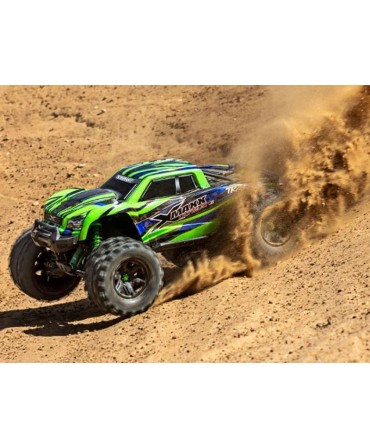 X-MAXX ULTIMATE 8S VERT 1/5 4WD BRUSHLESS WIRELESS ID TSM TRAXXAS 77097-4-GRNX
