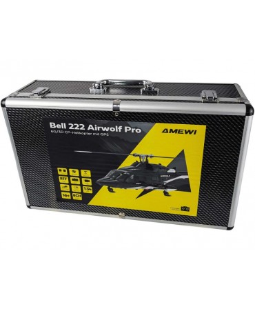 Hélicoptère BELL 222 AIRWOLF BRUSHLESS 2,4GHz PRO GPS 8 CANAUX 3D/6G MODE1/2 25362