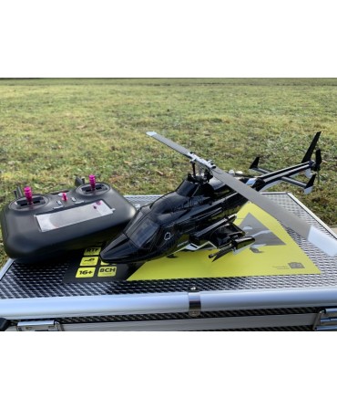 Hélicoptère BELL 222 AIRWOLF BRUSHLESS 2,4GHz PRO GPS 8 CANAUX 3D/6G MODE1/2 25362