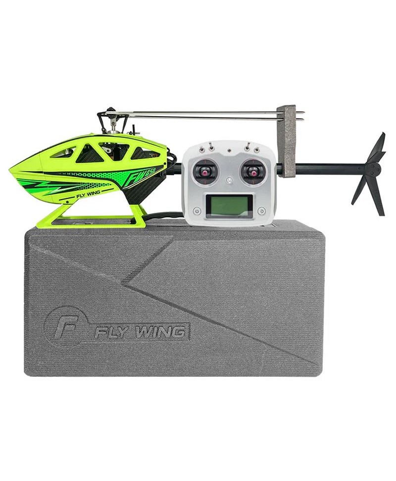 Hélicoptère FLYWING FW450L V3 ACE BRUSHLESS 2,4GHz GPS 6 CANAUX 3D ACROBATIES VERT MODE1/2