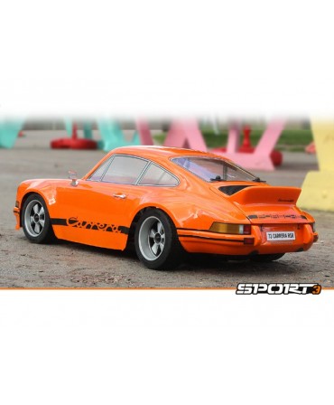 HPI Racing SPORT 3 FLUX PORSCHE 1973 CARRERA RSR ORANGE 1/10 4WD 2,4Ghz RTR BRUSHLESS 160210