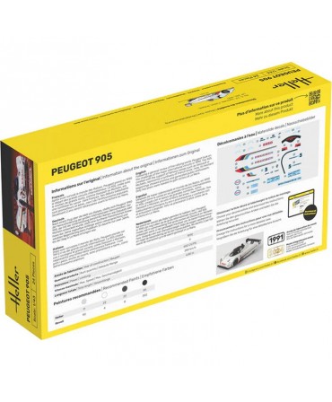 Heller STARTER KIT PEUGEOT 905 1/43 56110