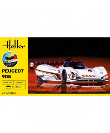 Heller STARTER KIT PEUGEOT 905 1/43 56110