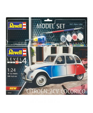 Revell MODEL SET CITROËN 2CV COCORICO 1/24 67653