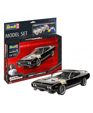 Revell MODEL SET PLYMOUTH GTX 1971DOMINIC FAST & FURIOUS 1/24 67692