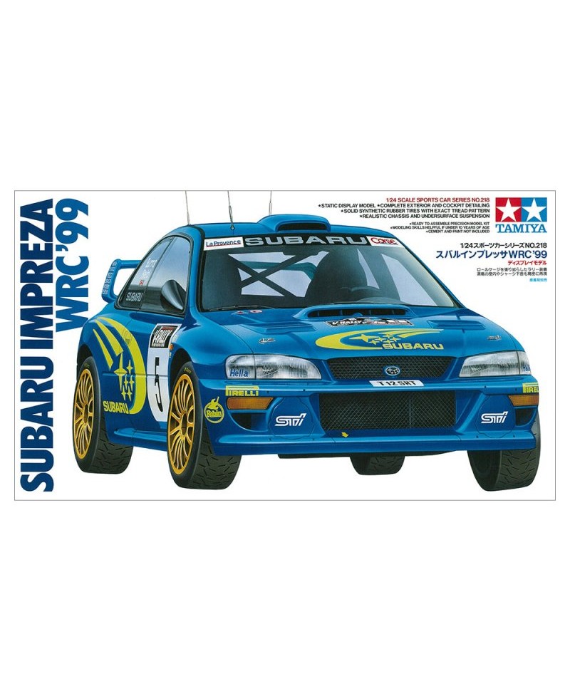 TAMIYA SUBARU IMPREZA WRC 99 1/24 24218