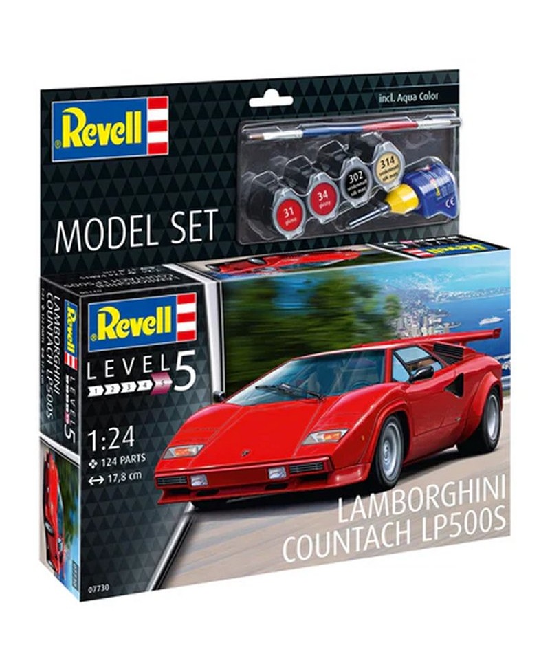 Revell MODEL SET LAMBORGHINI COUNTACH LP500S 1/24 67730