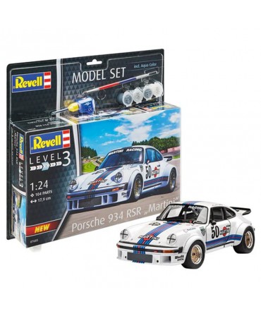 Revell MODEL SET PORSCHE 934 RSR Martini 1/24 67685