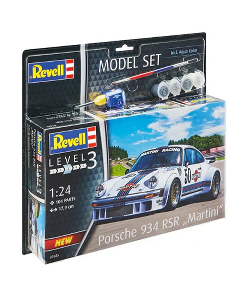 Revell MODEL SET PORSCHE 934 RSR Martini 1/24 67685