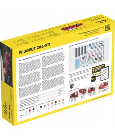 Heller PEUGEOT 205 GTI 1/24 82705