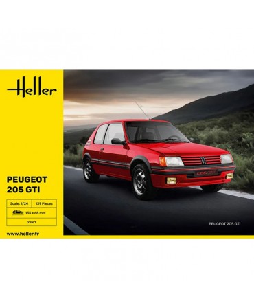 Heller PEUGEOT 205 GTI 1/24 82705