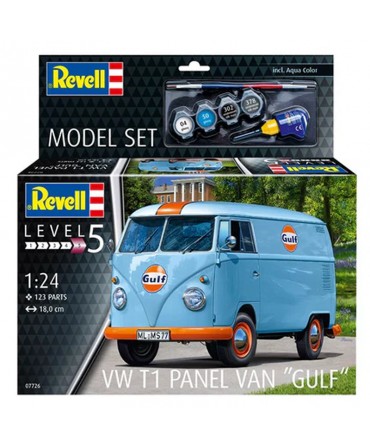 Revell MODEL SET WW T1 PANEL VAN GULF 1/24 67726