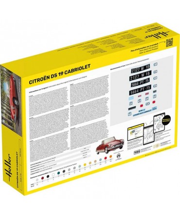 Heller CITROËN DS 19 CABRIOLET 1/16 80796