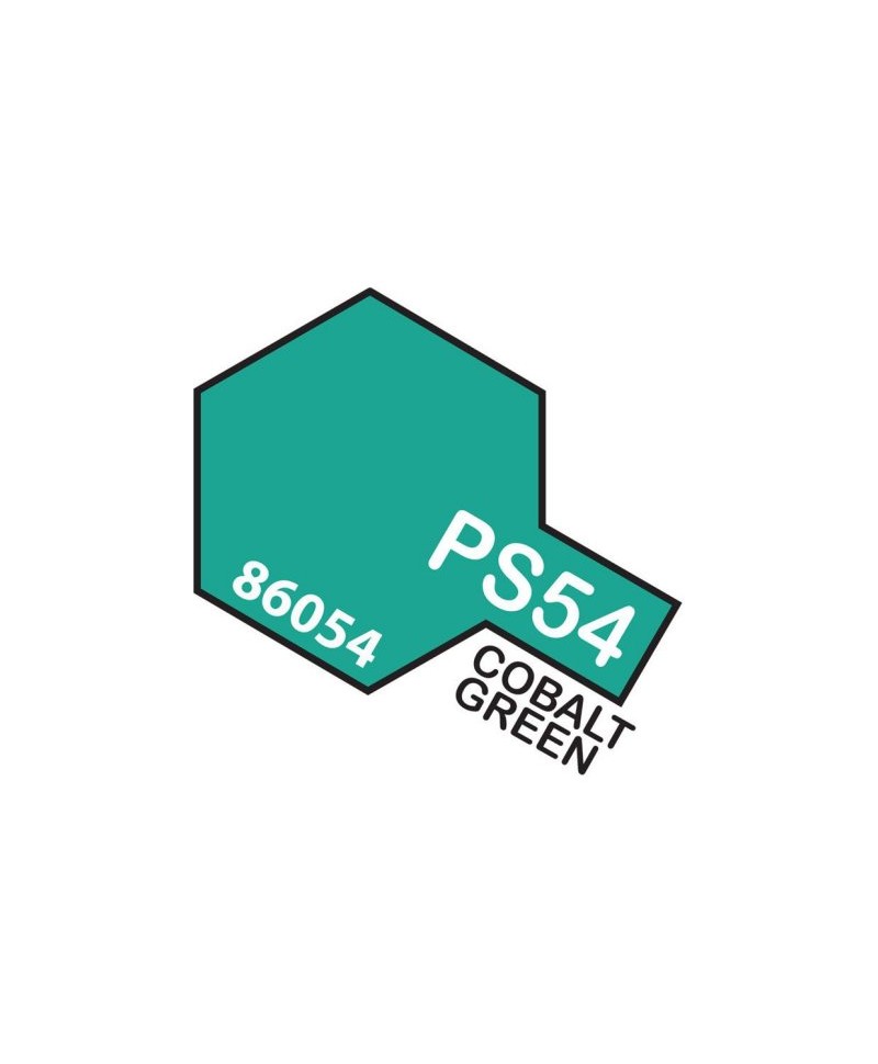 Bombe de peinture vert cobalt TAMIYA PS54