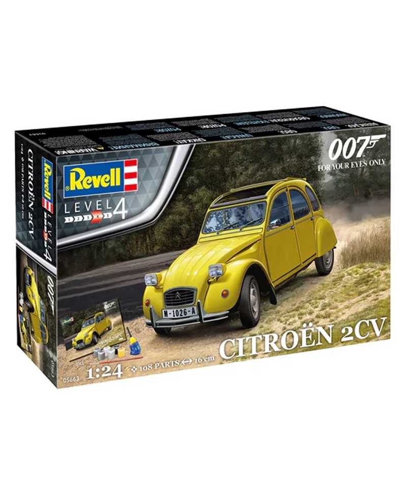 Revell Coffret CITROËN 2CV James Bond 007 1/24 05663