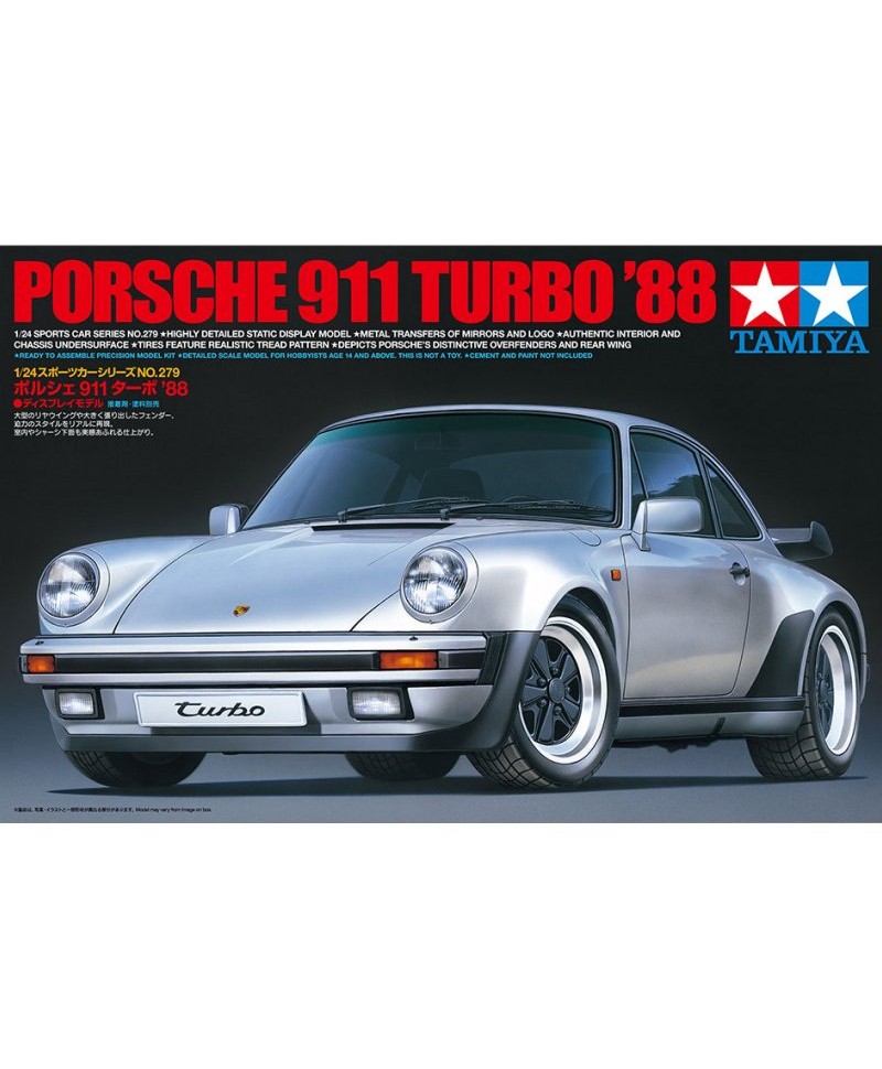 TAMIYA PORSCHE 911 TURBO 88 1/24 24279