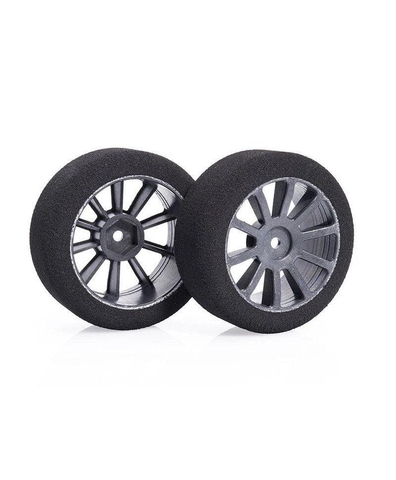 MATRIX - AIR CARBON - Set de pneus avants 1/10 - 37 Shores - 26mm x 62mm - (2pcs) MX-10A37ACJP