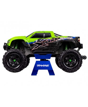 Stand rotatif pour voiture 1/5 en aluminium anodisé bleu TRAXXAS 8797-BLUE