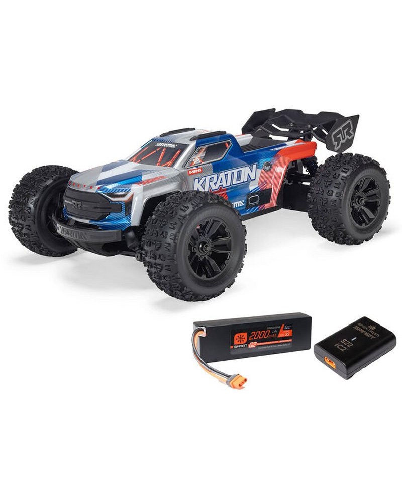 ARRMA MINI KRATON 223S DSC 4X4 3S BLX 1/16 4WD BLEU ARA2508ST1