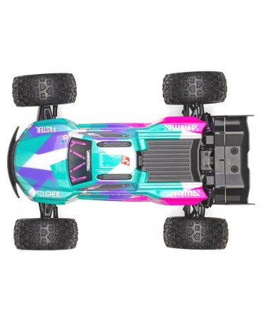 ARRMA MINI KRATON 223S DSC 4X4 3S BLX 1/16 4WD TURQUOISE ARA2508ST2