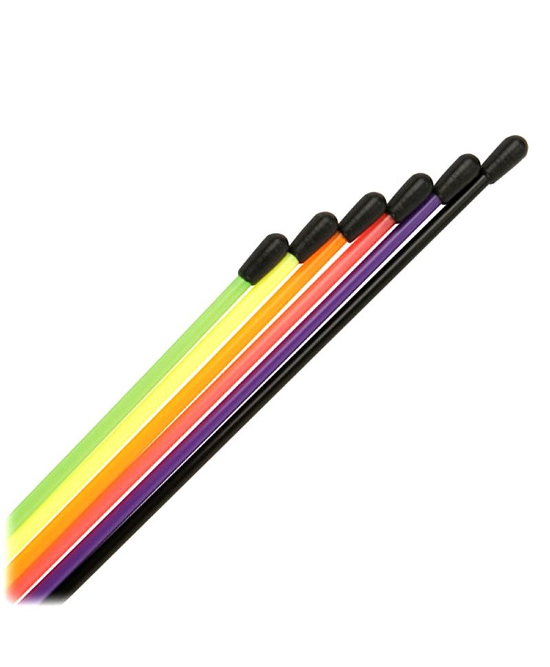 Tube d'antenne 6 pièces (jaune, vert, violet, orange, rouge, noir) R16015