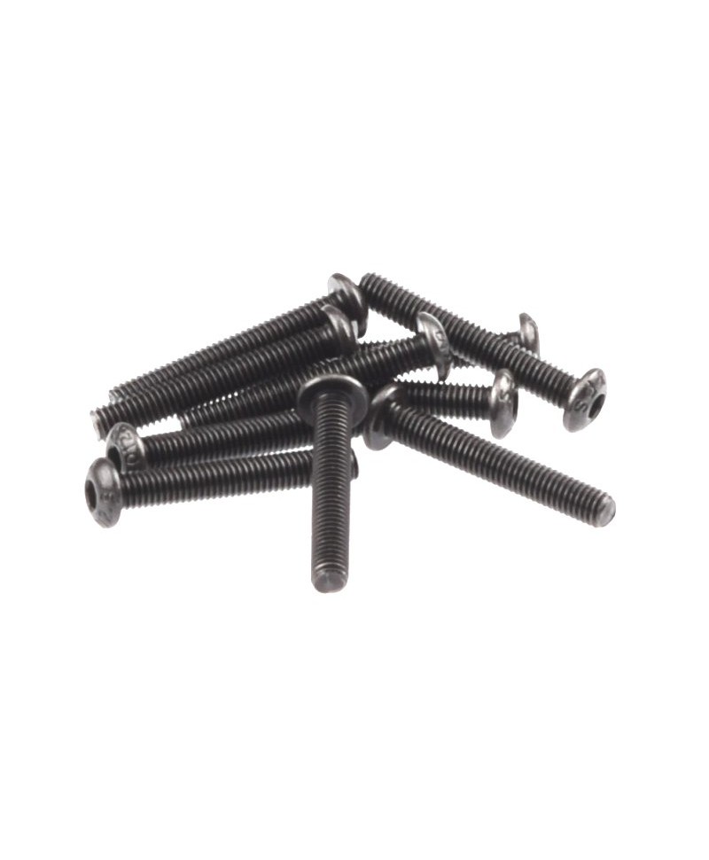 RUDDOG Vis tête bombée BTR M3 x 20mm (10pcs) RP-0565