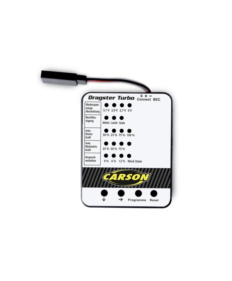 CARSON Carte de programmation pour Dragster Turbo 500906303