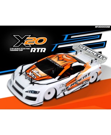 SERPENT Medius X20 BLEU 1/10 4WD 2,4Ghz RTR BRUSHLESS SER400039-B