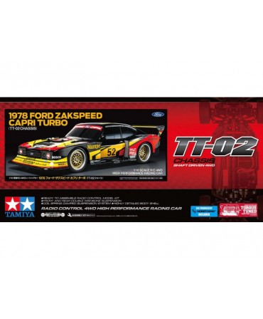 TAMIYA FORD CAPRI ZAKSPEED 1978 KIT TT-02 47526