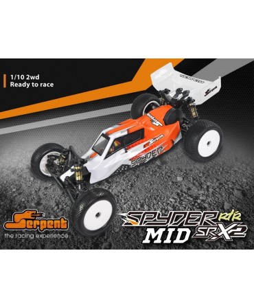 SERPENT BUGGY SPYDER SRX-2 MM1/10 2WD 2,4Ghz RTR BRUSHLESS SER500006